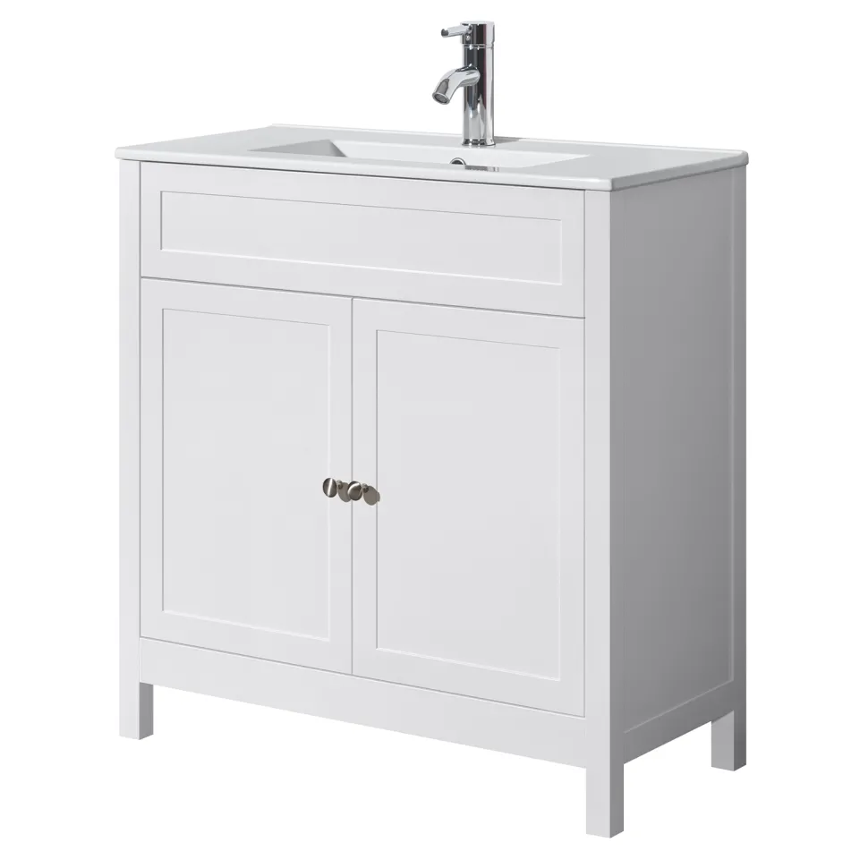 Butler & Rose Catherine Traditional 800mm Floorstanding Vanity Unit with Basin