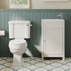Butler & Rose Catherine Traditional Cloakroom Toilet & Vanity Unit Bathroom Suite