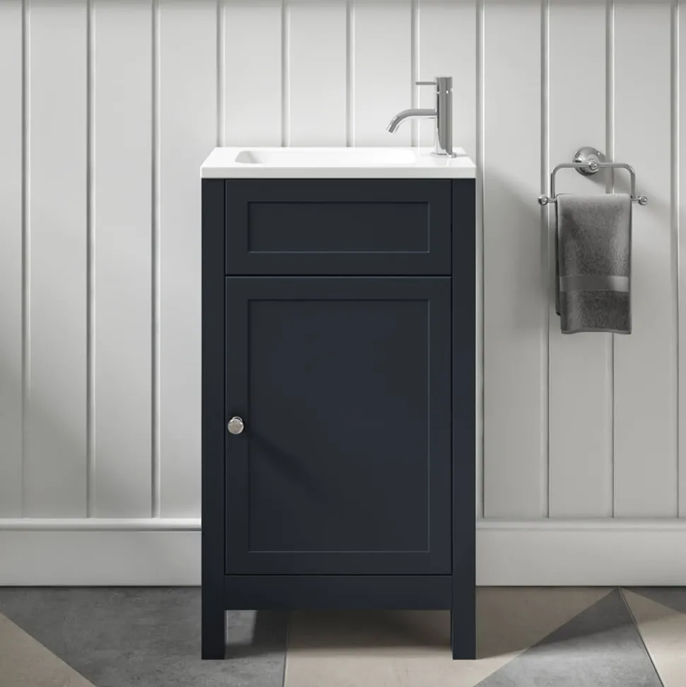 Butler & Rose Catherine Traditional Cloakroom Toilet & Vanity Unit Bathroom Suite