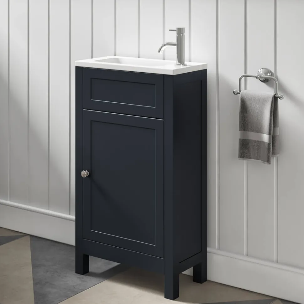 Butler & Rose Catherine Traditional Cloakroom Toilet & Vanity Unit Bathroom Suite