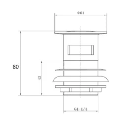 Butler & Rose Catherine Traditional Bathroom Suite