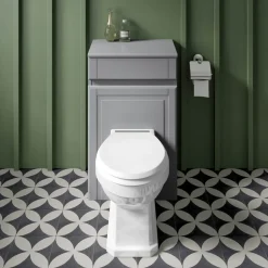 Butler & Rose Catherine Traditional Back to Wall Toilet (Excluding Seat)