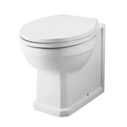 Butler & Rose Catherine Traditional Back to Wall Toilet (Excluding Seat)
