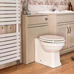 Butler & Rose Catherine Traditional Back to Wall Toilet (Excluding Seat)