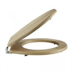 Butler & Rose Catherine Walnut Finish Soft Closing Top Fix Toilet Seat