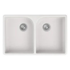 Butler & Rose Ceramic Fireclay Double Belfast Kitchen Sink - 795 x 500mm