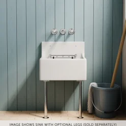 Butler & Rose Ceramic Fireclay Cleaner Sink - 455 x 396mm