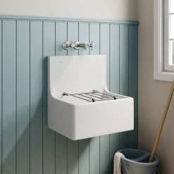Butler & Rose Ceramic Fireclay Cleaner Sink - 515 x 393mm