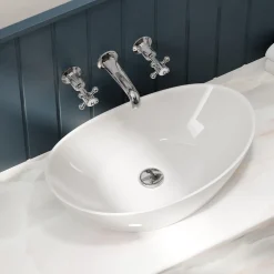 Butler & Rose Ceramic Oval Countertop Basin - 560mm