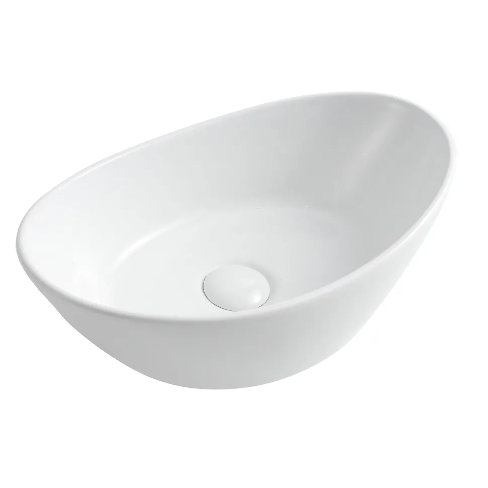 Butler & Rose Ceramic Oval Countertop Basin - 560mm