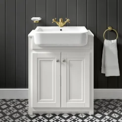 Butler & Rose Darcy Traditional Floorstanding Vanity Unit with Belfast Basin