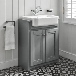 Butler & Rose Darcy Traditional Floorstanding Vanity Unit with Belfast Basin