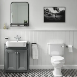 Butler & Rose Darcy Traditional Floorstanding Vanity Unit with Belfast Basin