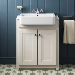 Butler & Rose Darcy Traditional Floorstanding Vanity Unit with Belfast Basin