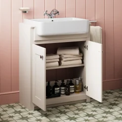 Butler & Rose Darcy Traditional Floorstanding Vanity Unit with Belfast Basin