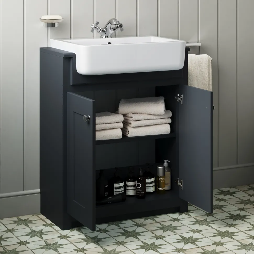 Butler & Rose Darcy Traditional Toilet & Vanity Unit Bathroom Suite