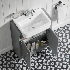 Butler & Rose Darcy Traditional Toilet & Vanity Unit Bathroom Suite
