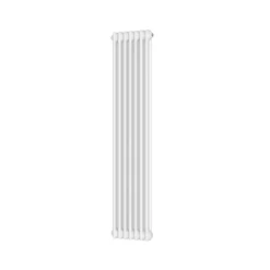 Butler & Rose Designer 2 Column Vertical Radiator - Gloss White - 1500mm Tall