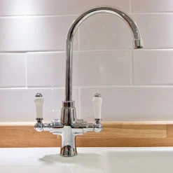 Butler & Rose Elizabeth Filtered Water Traditional Chrome Kitchen Mixer