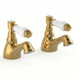Butler & Rose Eliza Lever Basin Pillar Taps