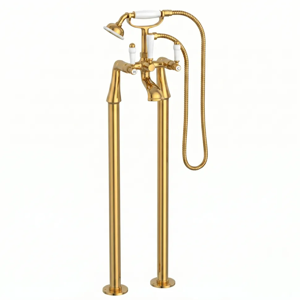 Butler & Rose Eliza Lever Freestanding Bath Shower Mixer Tap