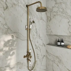 Butler & Rose Eliza Traditional 2 Outlet Exposed Shower Kit