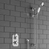 Butler & Rose Genevieve Concealed Thermostatic Shower Valve & Slide Rail Kit