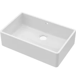 Butler & Rose Large Belfast / Butler Ceramic Fireclay Kitchen Sink - 795 x 500mm
