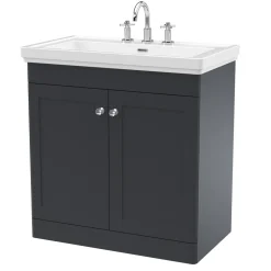 Butler & Rose Ophelia 800mm Floorstanding 2 Door Vanity Unit & Basin