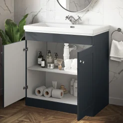 Butler & Rose Ophelia 800mm Floorstanding 2 Door Vanity Unit & Basin