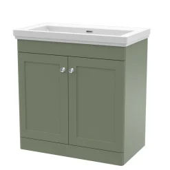 Butler & Rose Ophelia 800mm Floorstanding 2 Door Vanity Unit & Basin