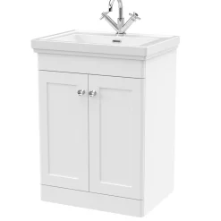 Butler & Rose Ophelia 600mm Floorstanding 2 Door Vanity Unit & Basin