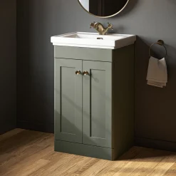 Butler & Rose Ophelia 500mm Floorstanding 2 Door Vanity Unit & Basin