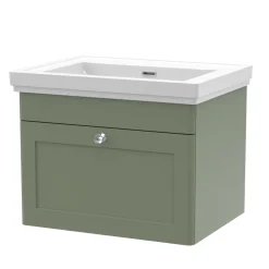 Butler & Rose Ophelia 600mm Wall Mounted 1 Drawer Vanity Unit & Basin