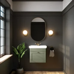 Butler & Rose Ophelia Traditional Toilet & 500mm Wall Hung Vanity Unit Bathroom Suite