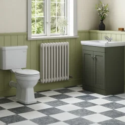 Butler & Rose Ophelia Traditional Toilet & 600mm Floorstanding Vanity Unit Bathroom Suite