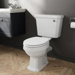 Butler & Rose Ophelia Traditional Toilet & 600mm Wall Hung Vanity Unit Bathroom Suite