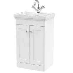 Butler & Rose Ophelia Traditional Toilet & 500mm Floorstanding Vanity Unit Bathroom Suite