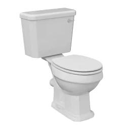 Butler & Rose Ophelia Traditional Close Coupled Toilet (Excluding Seat)