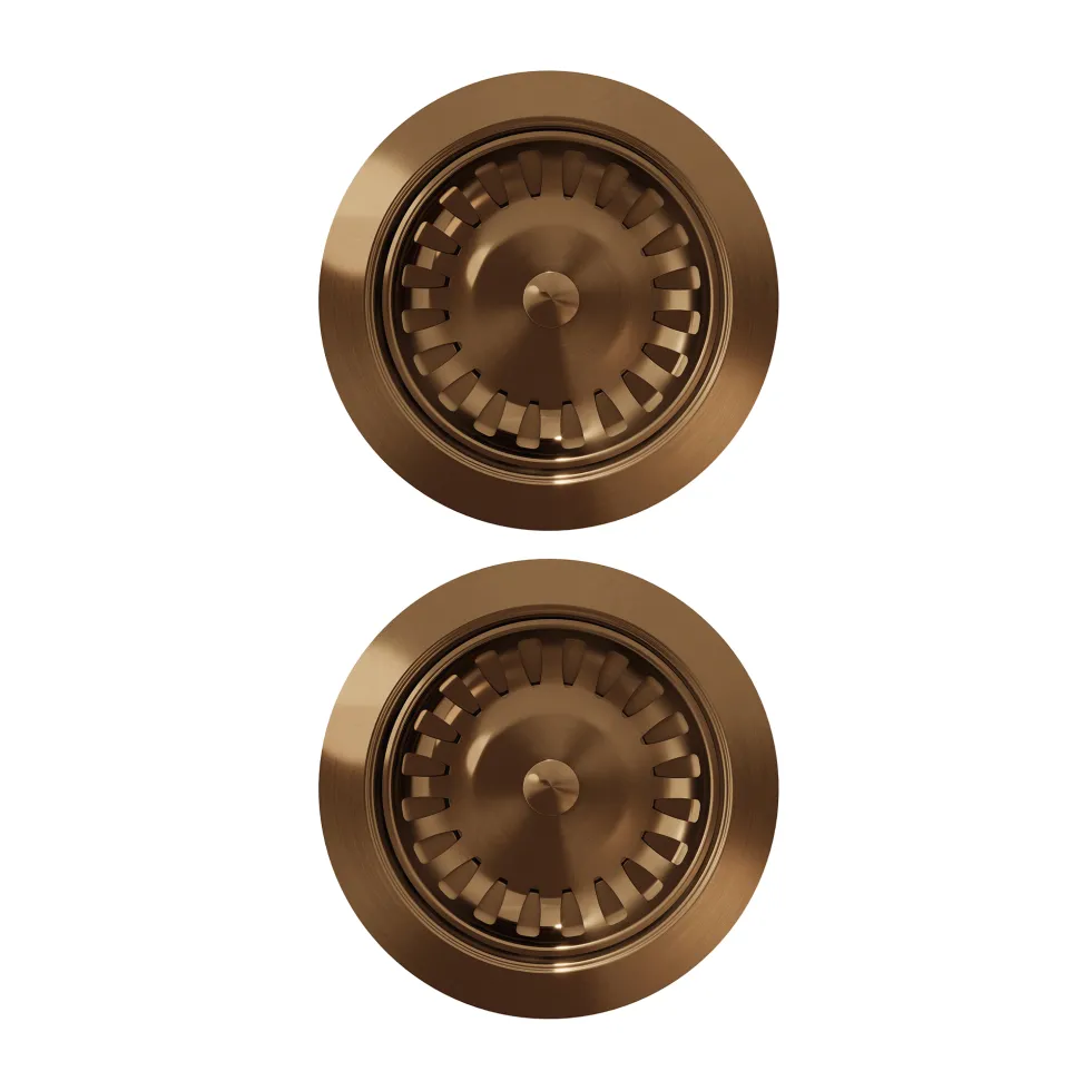 Butler & Rose Premium 90mm 2 Bowl Kitchen Sink Strainer Wastes