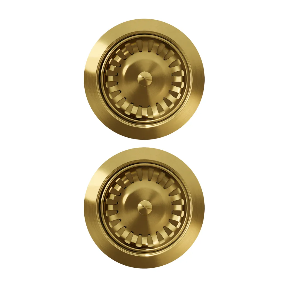 Butler & Rose Premium 90mm 2 Bowl Kitchen Sink Strainer Wastes