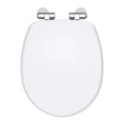 Butler & Rose Winston Soft Close White Gloss Toilet Seat - Gloss White