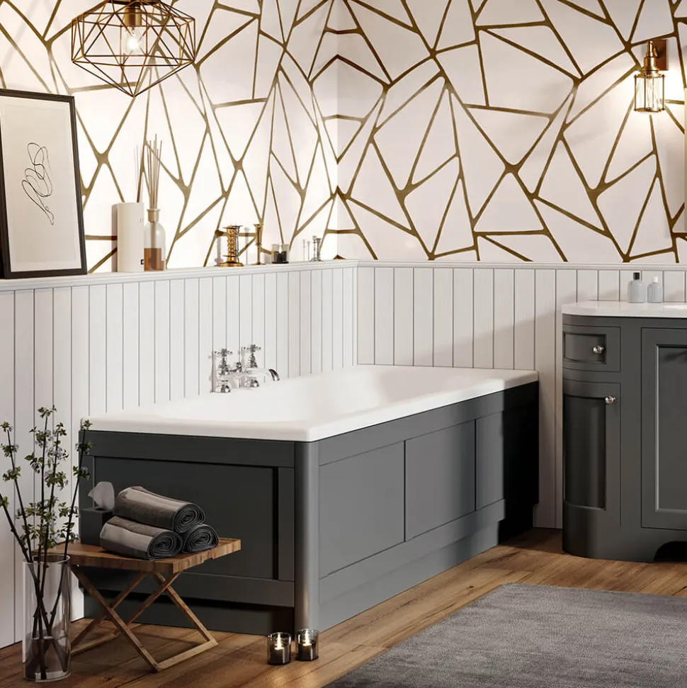 Butler & Rose Wooden End Bath Panel - 700mm