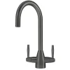 Caple Avel Twin Lever Mono Kitchen Mixer - Gunmetal