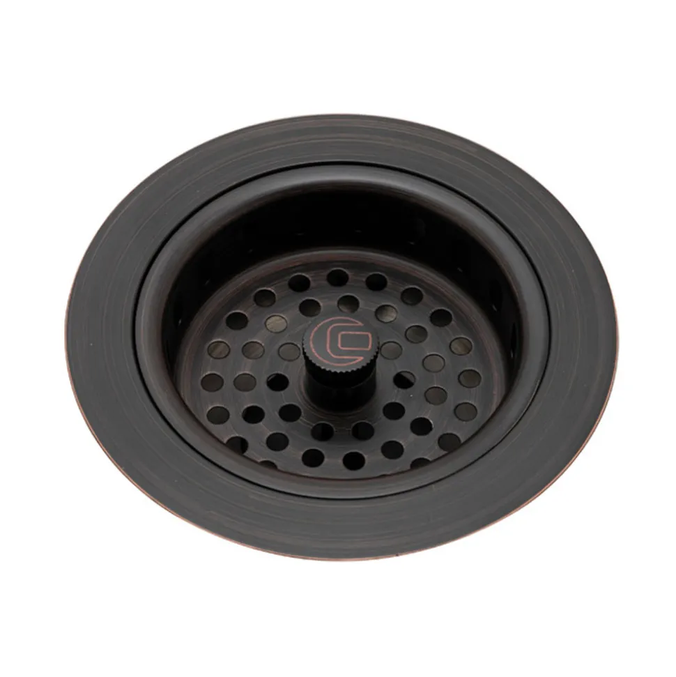 Caple Blackened Copper 90mm Basket Strainer Waste