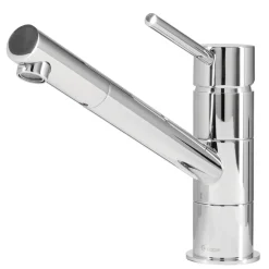 Caple Brookline Single Lever Mono Kitchen Mixer with Adjustable Nozzle - Chrome