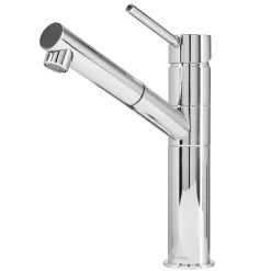 Caple Brookline Single Lever Pull Out Mono Kitchen Mixer - Chrome