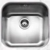Caple Form 1 Bowl Undermount Satin Stainless Steel Sink & Waste Kit - 452 x 434mm