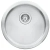 Caple Form Inset or Undermount Satin Stainless Steel Drainer - 450 x 450mm