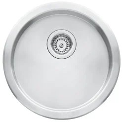 Caple Form Inset or Undermount Satin Stainless Steel Drainer - 450 x 450mm